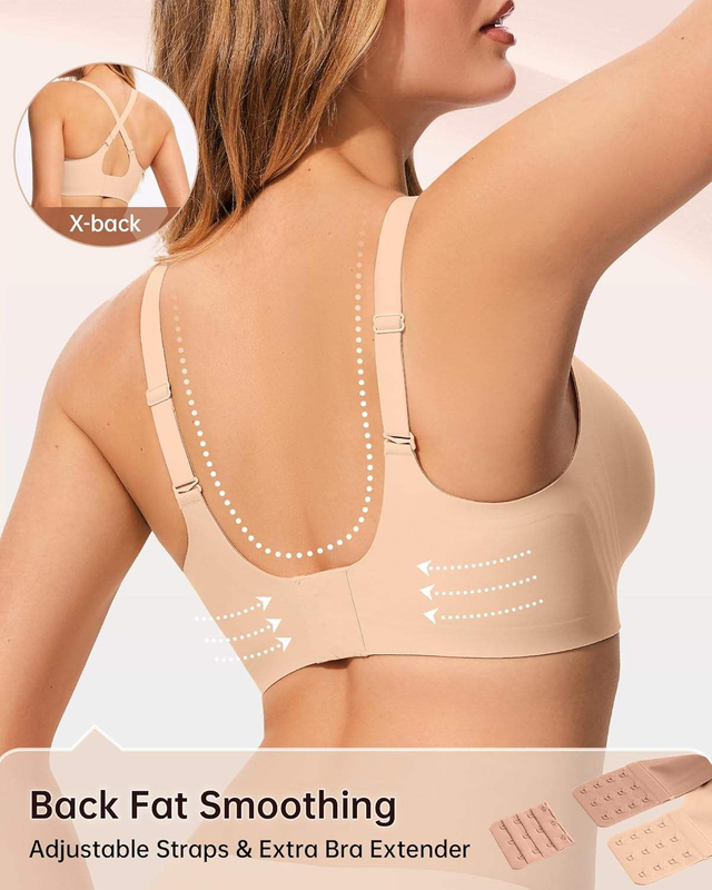 Quality Breathable Sculpting Sporty Wireless Jelly Strip Bra For Yoga factory