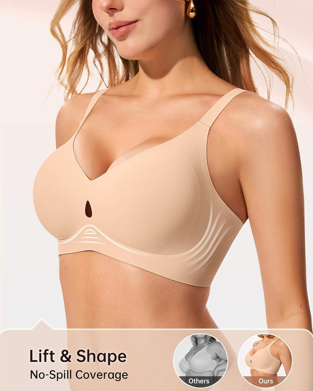 Quality Breathable Sculpting Sporty Wireless Jelly Strip Bra For Yoga factory
