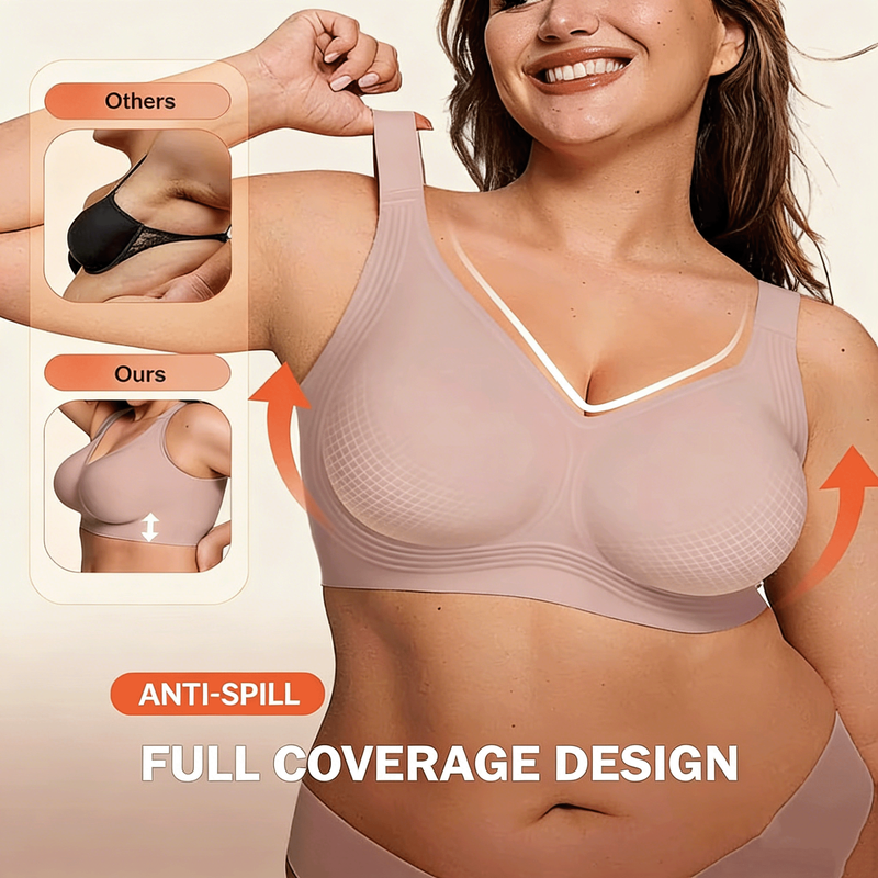 Quality Invisible Versatile Elastic Wireless Jelly Strip Bra For All - Day Wear factory