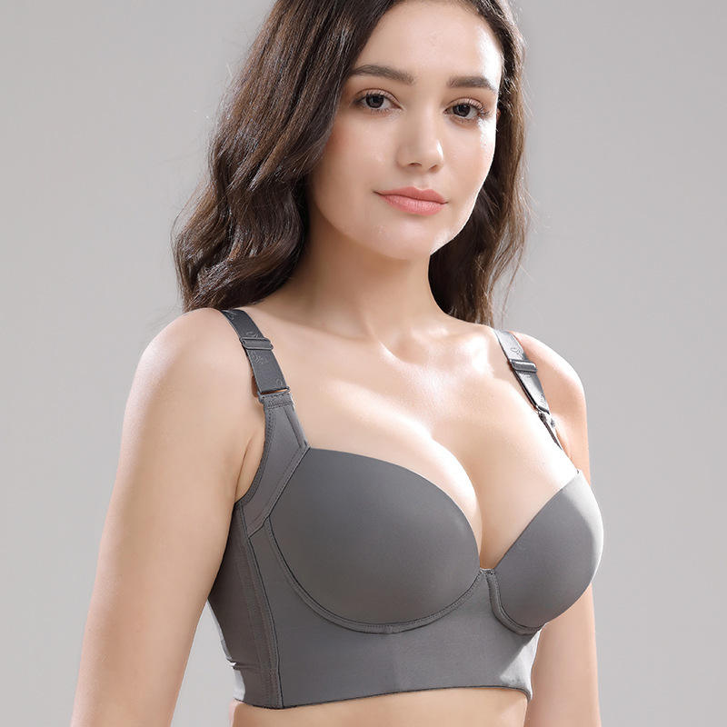 Quality Breathable Flattering Stretchy Wireless Jelly Strip Bra For Daily Wear factory