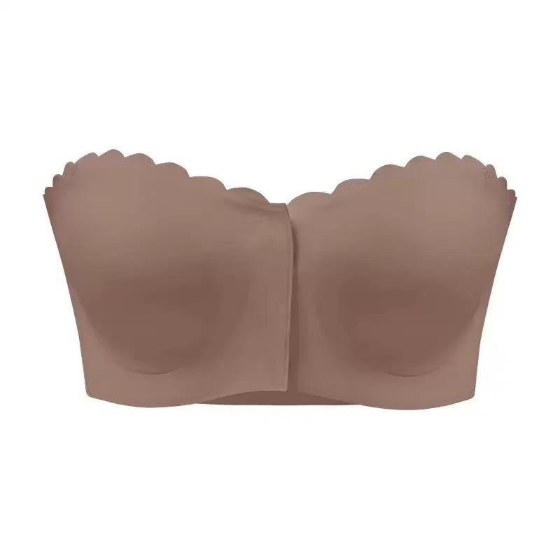 Quality Stretchy Invisible Everyday Wireless Jelly Strip Bra For Layering Under Tees factory