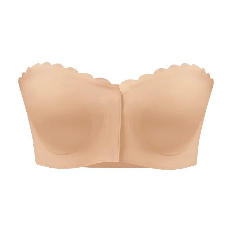 Quality Stretchy Invisible Everyday Wireless Jelly Strip Bra For Layering Under Tees factory