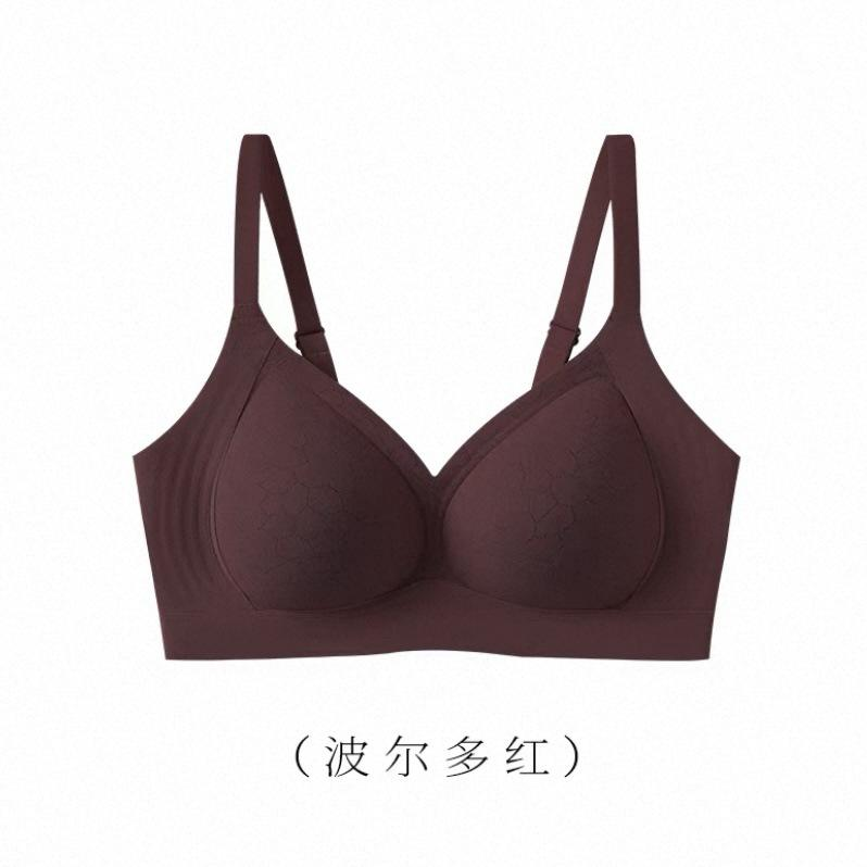 Quality Shaping Comfy Breathable Wireless Jelly Strip Bra For All - Day Wear factory