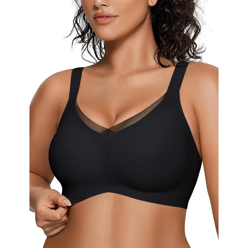 Quality Breathable Invisible Elastic Wireless Jelly Strip Bra For Everyday factory