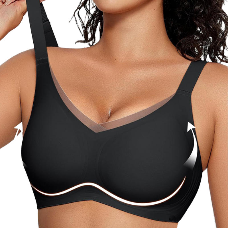 Quality Breathable Invisible Elastic Wireless Jelly Strip Bra For Everyday factory