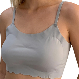 Quality Racerback Unnoticeable Everyday Wireless Jelly Strip Bra For Lounge factory