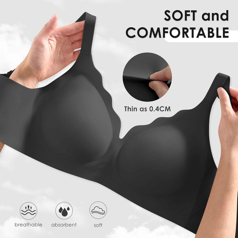 Quality Stretchy Invisible Breathable Wireless Jelly Strip Bra For Multi - Sport factory