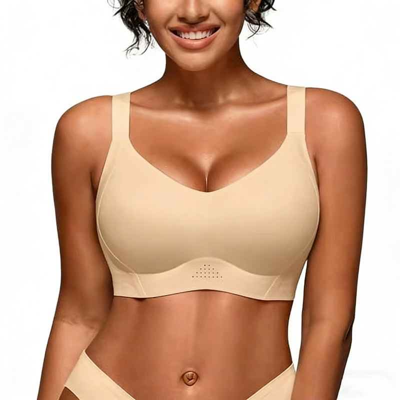Quality Fitted Translucent Everyday Wireless Jelly Strip Bra For Lounge Sleep factory
