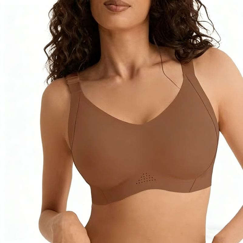 Quality Fitted Translucent Everyday Wireless Jelly Strip Bra For Lounge Sleep factory