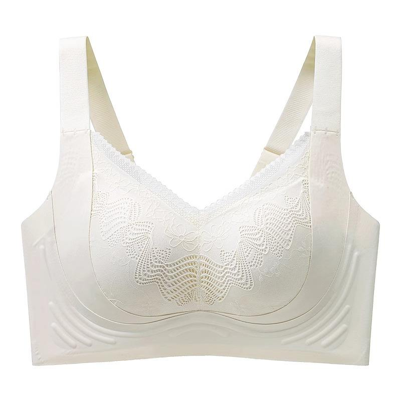 Quality Elegant Elastic Shaping Support Wireless Jelly Strip Bra For Everyday factory