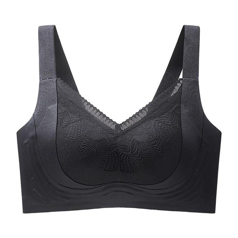 Quality Elegant Elastic Shaping Support Wireless Jelly Strip Bra For Everyday factory
