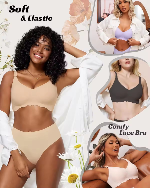 Quality Versatile Breathable Unnoticeable Wireless Jelly Strip Bra For Multi - Use factory