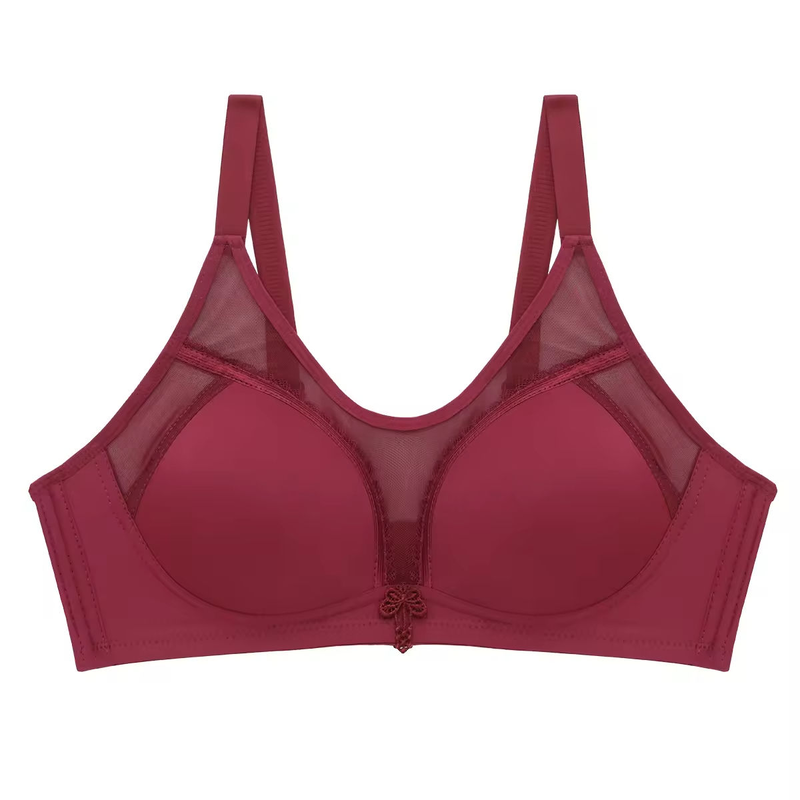 Quality Breathable Bare Unnoticeable Wireless Jelly Strip Bra For Everyday Multi - Sport factory