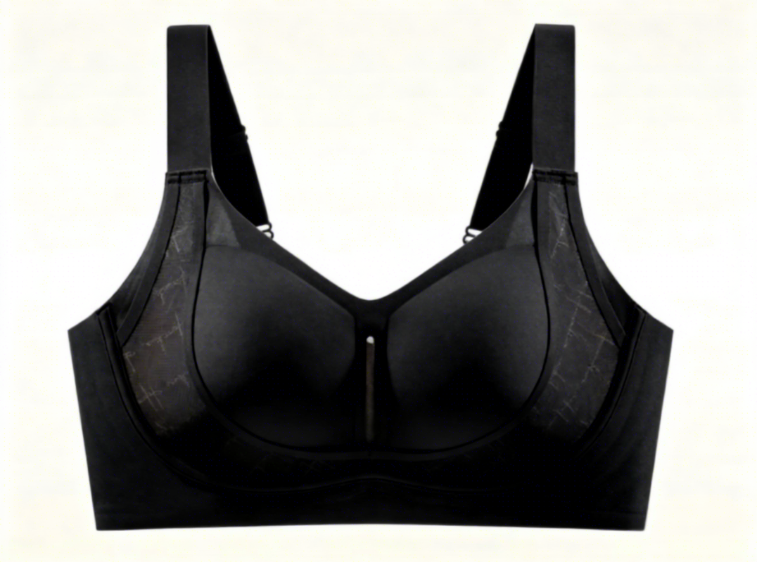 Quality Feminine Weightless Support Wireless Jelly Strip Bra For Lounge Sleep factory