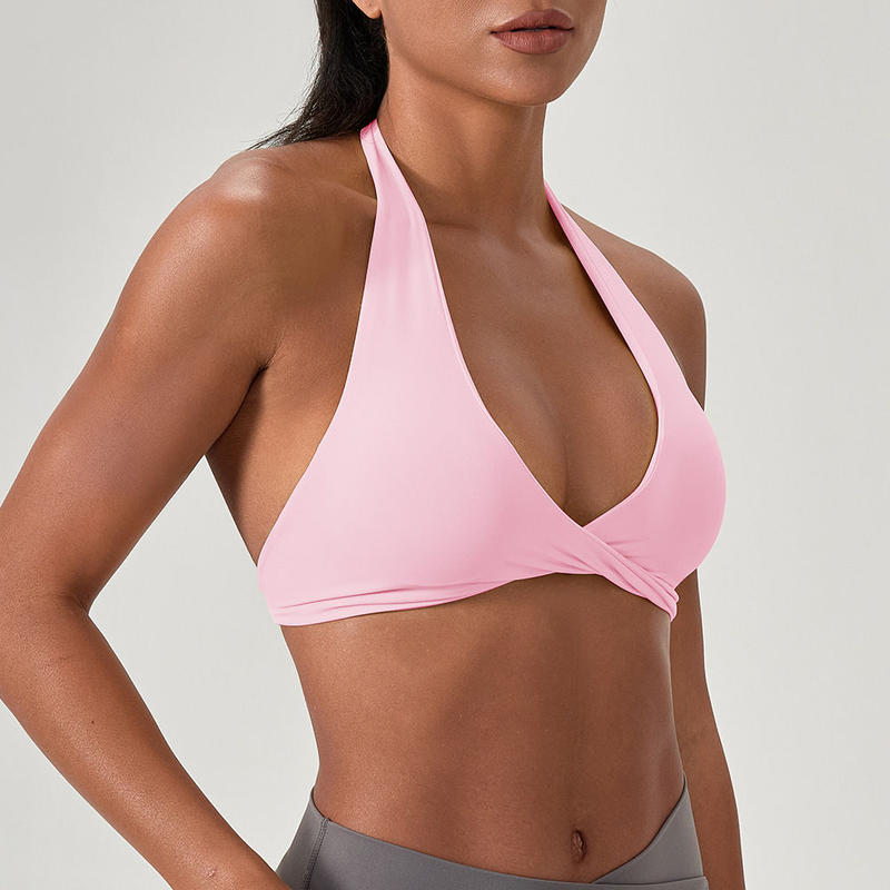 Quality Stretchy Quick - Dry Breathable Sport Wire Free Bra For Yoga Pilates factory
