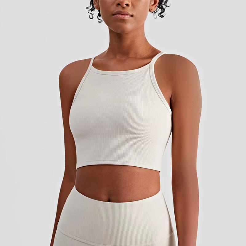 Quality Racerback Versatile Unshifting Sport Wire Free Bra For Everyday factory