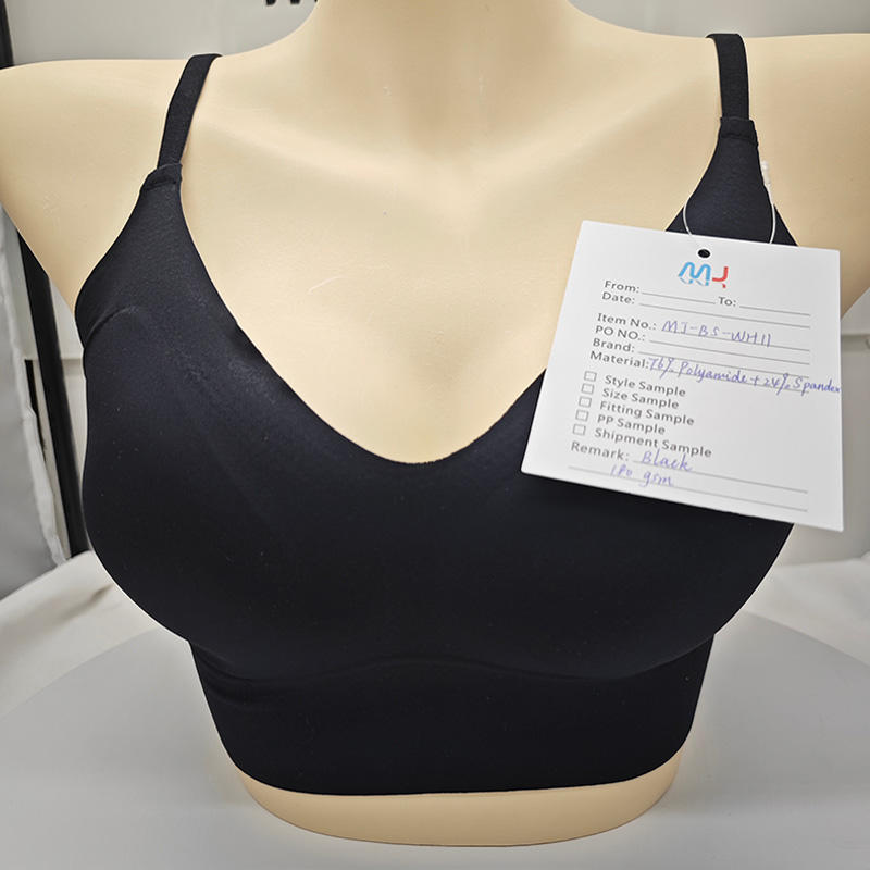 Quality Breathable Elastic Unnoticeable Sport Wire Free Bra For Everyday factory