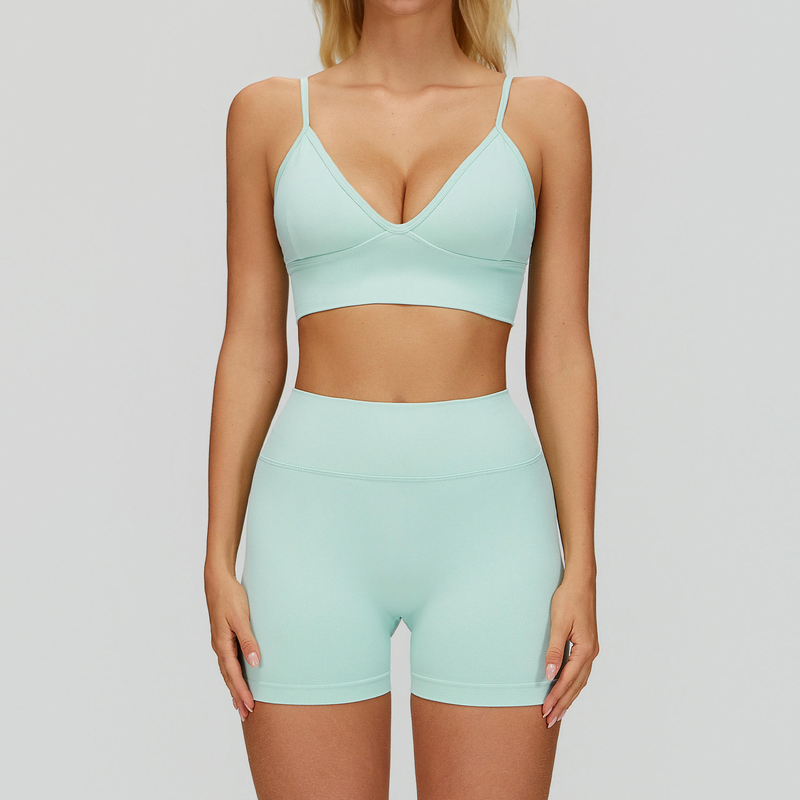 Quality Durable Fresh Flattering Stable Sport Wire Free Bra For Everyday factory