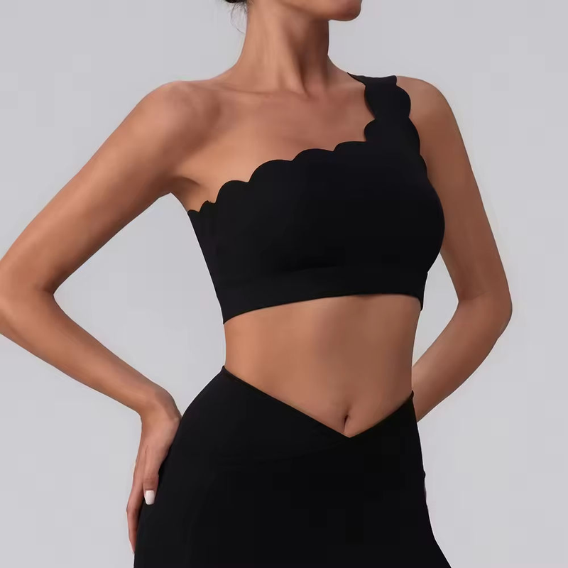 Quality Outerwear Flattering Elastic Stable Sport Wire Free Bra For Yoga Pilates factory