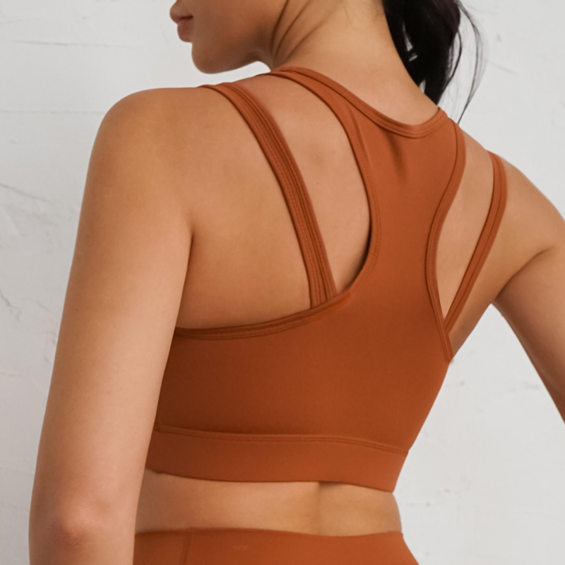 Quality Stretchy Flattering Versatile Sport Wire Free Bra For Multi - Sport factory