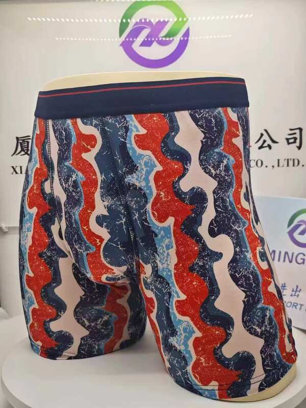 Quality Cozy Contoured Microfiber Men's Breathable Boxer Briefs For Gym Workouts factory