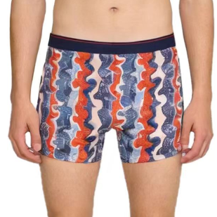 Quality Cozy Contoured Microfiber Men's Breathable Boxer Briefs For Gym Workouts factory