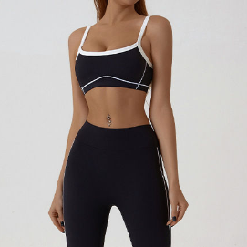 Quality Breathable Versatile Elastic Firm Sport Wire Free Bra For Multi - Sport factory