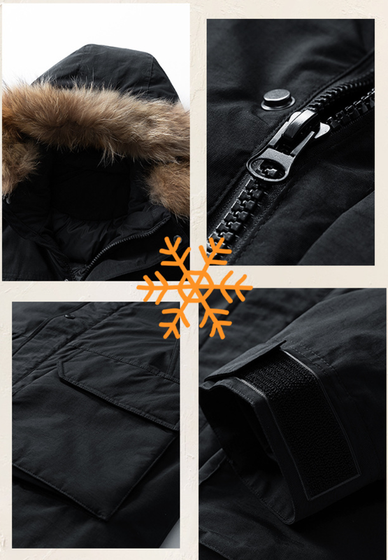 Quality Windproof  Warm Workwear Sports Outdoor Down Coat For Winner factory
