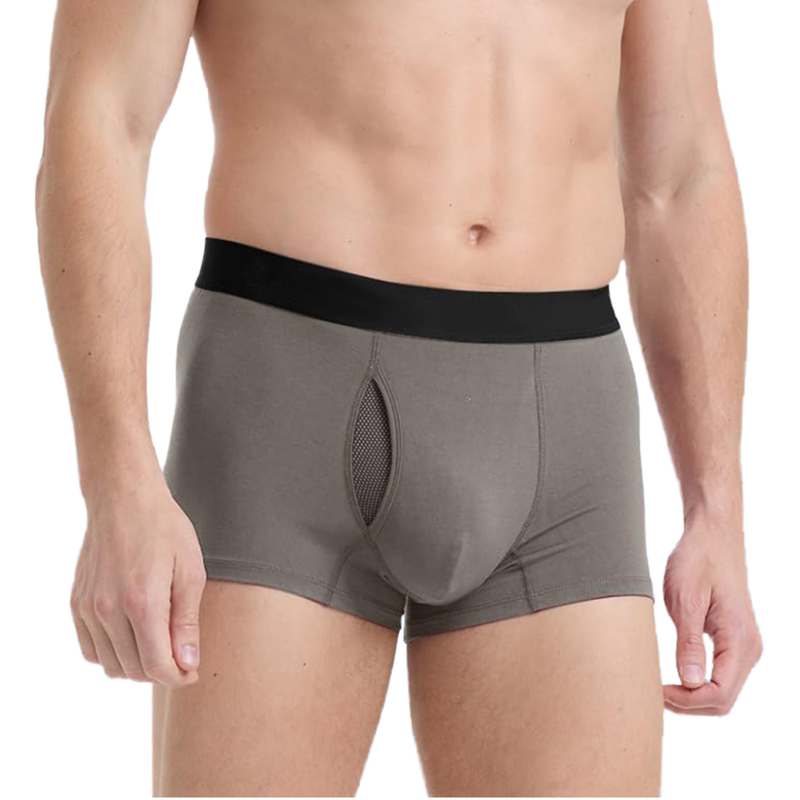 Quality Moisture ‑ Wicking Stretchy Men's Breathable Boxer Briefs For Running factory