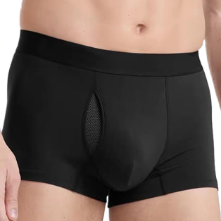 Quality Moisture ‑ Wicking Stretchy Men's Breathable Boxer Briefs For Running factory
