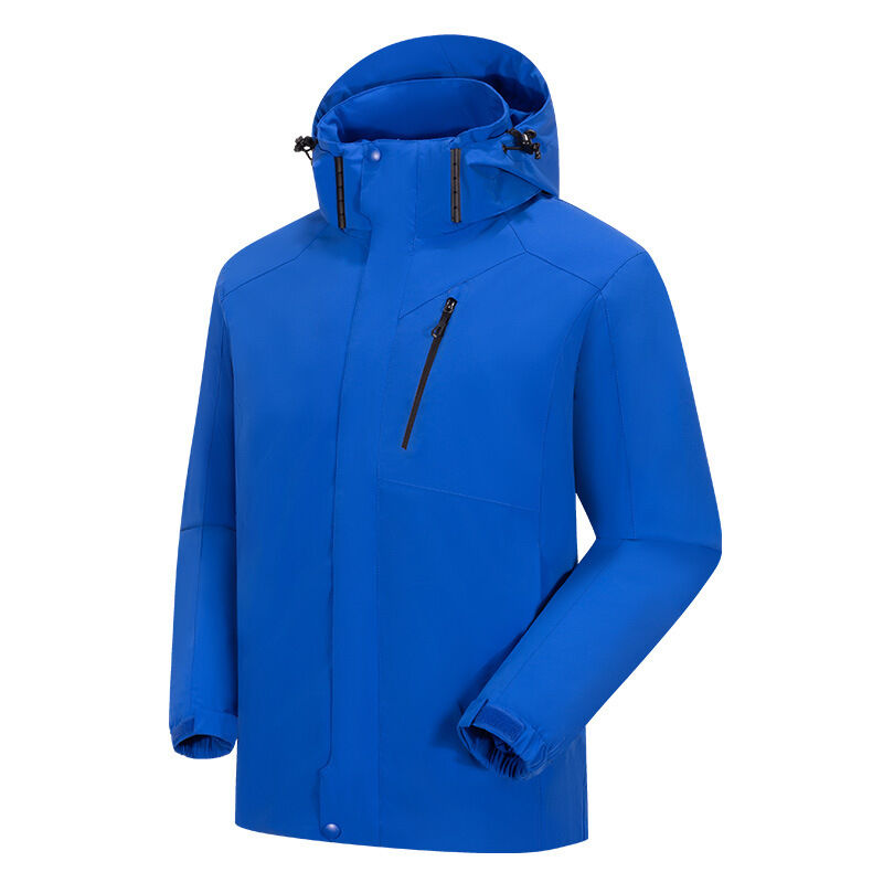 Quality 3-in-1 Convertible Soft Shell Jacket with Detachable Down Liner and Windproof Water-Repellent Outdoor Windbreaker factory