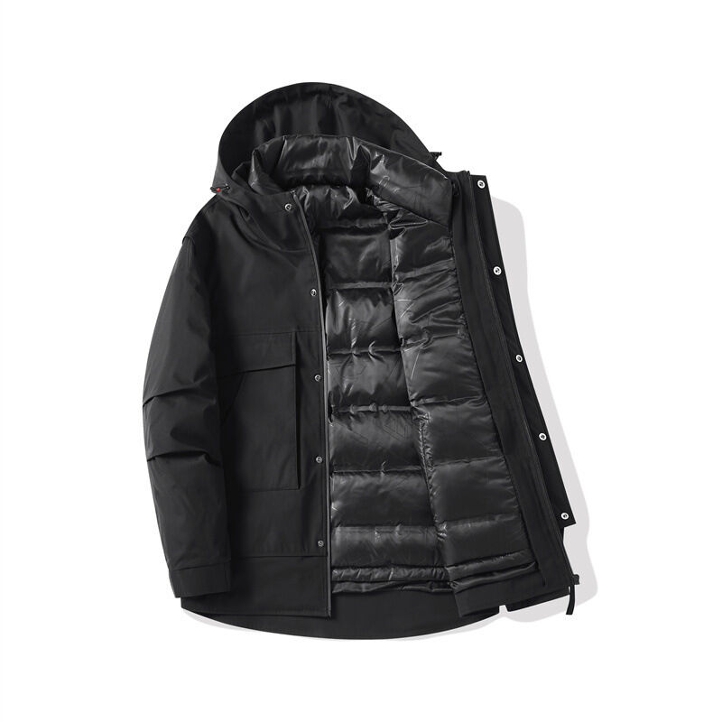 Quality Windproof Water-Repellent Windbreaker Down Jacket with Premium Down Insulation and Ergonomic Articulated Fit for Mountaineering factory