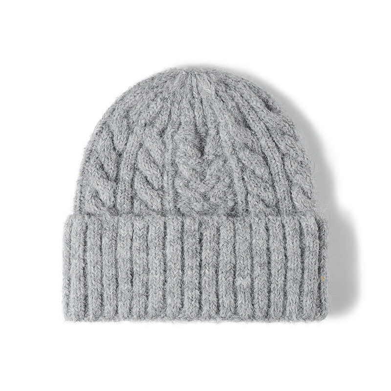 Quality Unisex Versatile Wool-Blend Winter Beanie with Skin-Friendly Fabric and Wind-Resistant Design factory