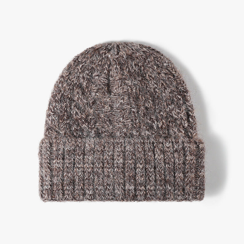 Quality Unisex Versatile Wool-Blend Winter Beanie with Skin-Friendly Fabric and Wind-Resistant Design factory