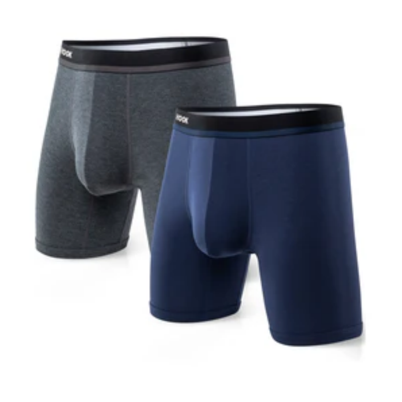Quality Stretchy Mid ‑ Thigh Mid‑thigh Men's Breathable Boxer Briefs For Gym Workouts factory