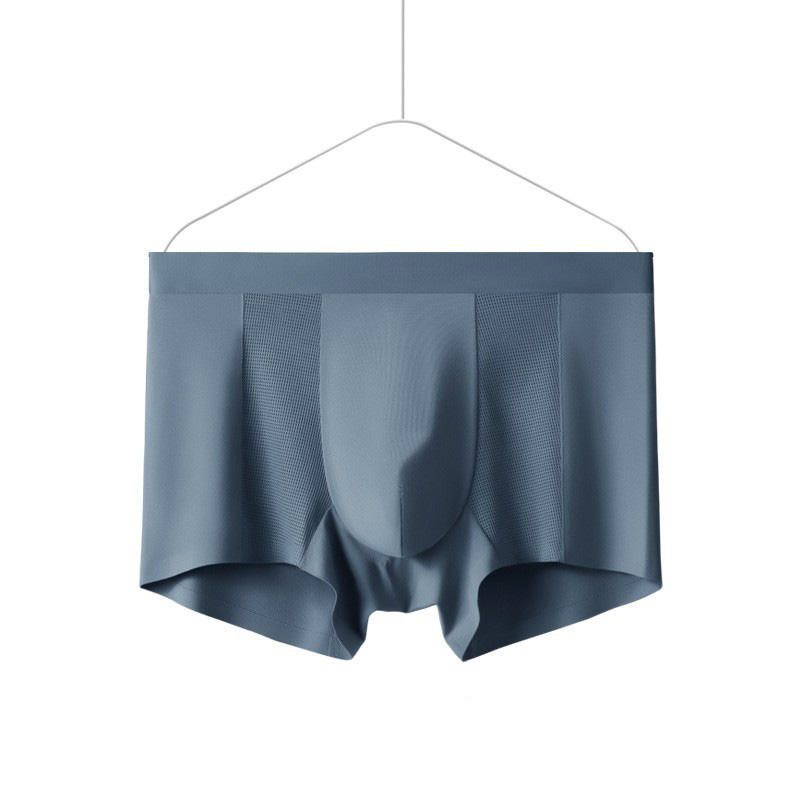 Quality Ice ‑ Silk Stretchy Sporty Men's Breathable Boxer Briefs For Everyday Wear factory
