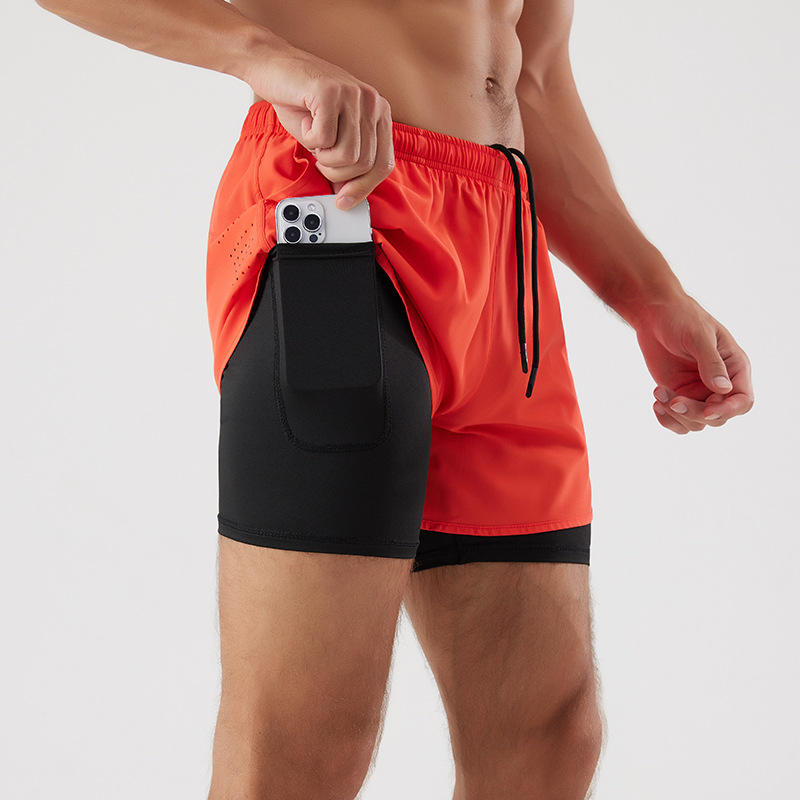 Quality Elastic Tailored Sporty Men's Breathable Boxer Briefs For Gym Workouts factory