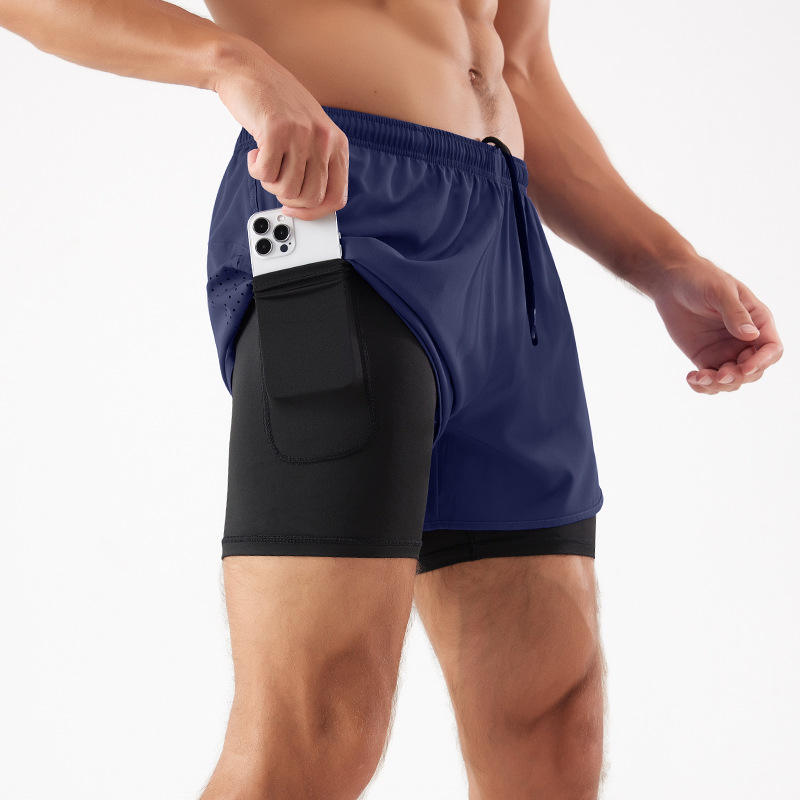 Quality Elastic Tailored Sporty Men's Breathable Boxer Briefs For Gym Workouts factory