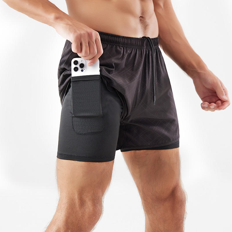 Quality Elastic Tailored Sporty Men's Breathable Boxer Briefs For Gym Workouts factory