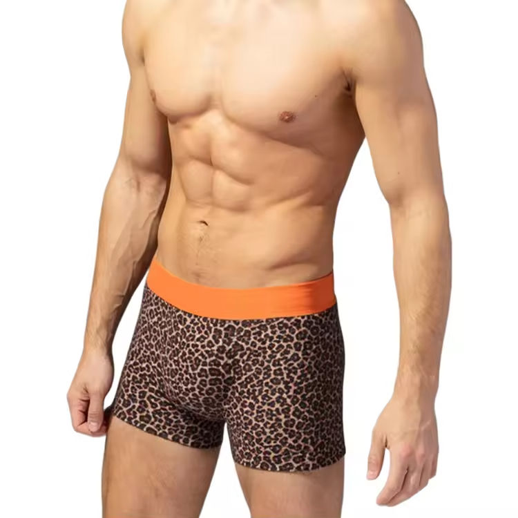 Quality Smooth Snug Elastic Men's Breathable Boxer Briefs For Everyday Wear factory