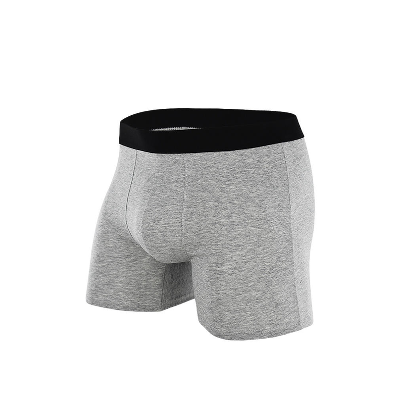 Quality Lightweight Cotton Tender Men's Breathable Boxer Briefs For Gym Workouts factory