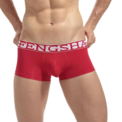 Quality Weightless Cooling Ventilated Sporty Men's Breathable Boxer Briefs For Outdoor Activities factory