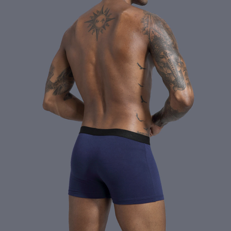 Quality Smooth Everyday Moisture ‑ Wicking Men's Performance Boxer Briefs For Gym Workouts factory