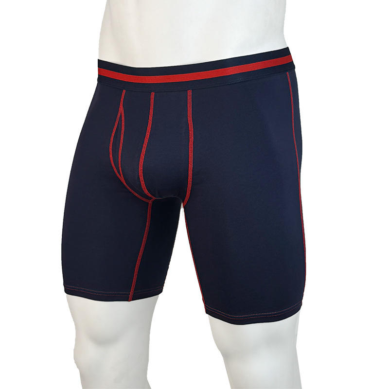 Quality Elastic Moisture ‑ Wicking Cozy Men's Performance Boxer Briefs For Outdoor Activities factory