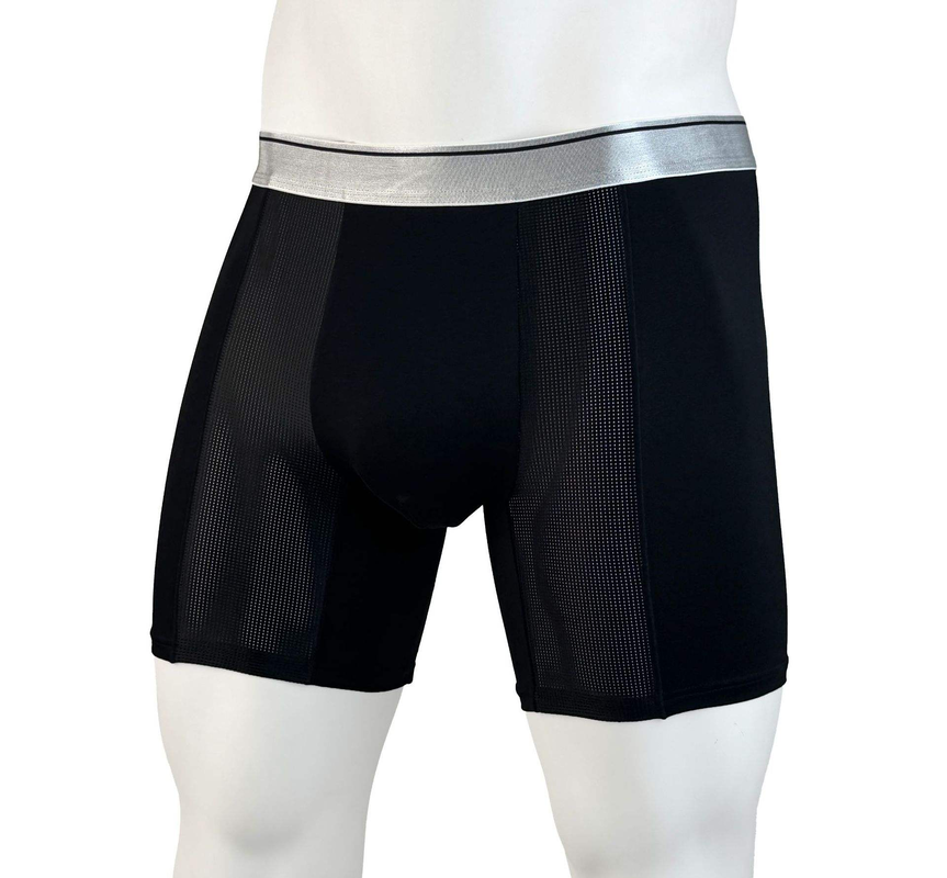 Quality Elastic Moisture ‑ Wicking Sporty Men's Performance Boxer Briefs For Outdoor Activities factory