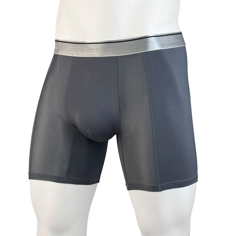 Quality Elastic Moisture ‑ Wicking Sporty Men's Performance Boxer Briefs For Outdoor Activities factory