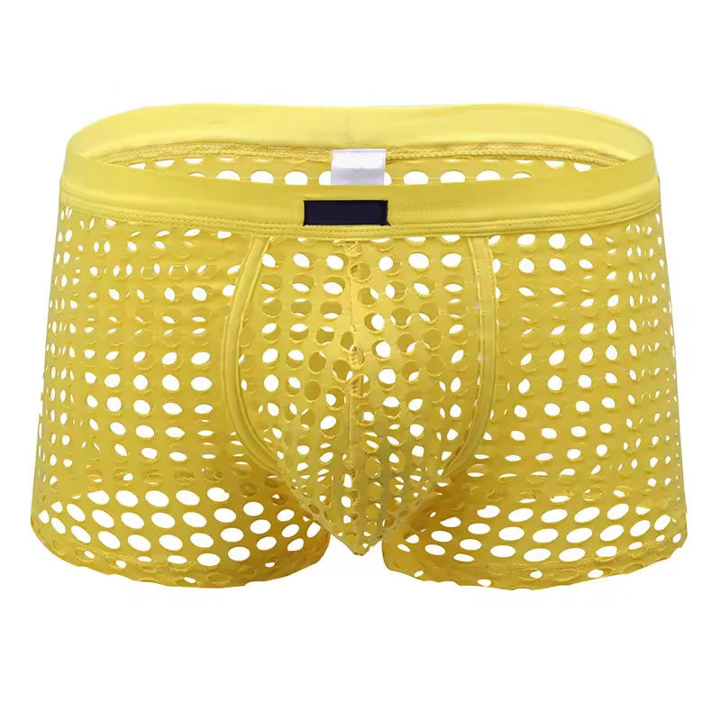 Quality 360° Breathable Moisture Control Unrestricted Lounge-Tailored Fit Feather-Light Lightweight Men's Boxer Briefs for Lounge factory