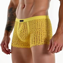 Quality 360° Breathable Moisture Control Unrestricted Lounge-Tailored Fit Feather-Light Lightweight Men's Boxer Briefs for Lounge factory