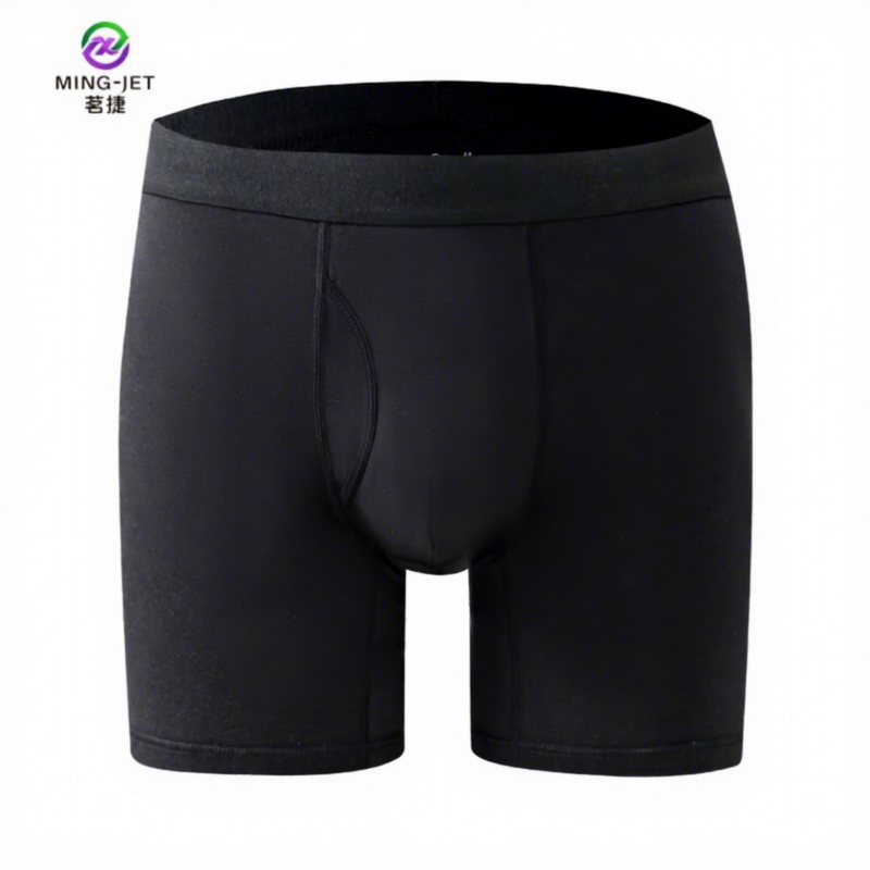 Quality Breathable Microfiber Men's Performance Boxer Briefs with Lounge-Specific Relaxed Fit and Ultra-Soft Skin-Friendly Fabric factory