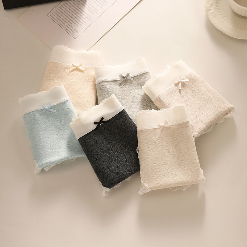 Quality Packable Ultra-Light Breathable Lightweight Cotton Ladies' Briefs with Relaxed Casual Fit for Loungewear factory